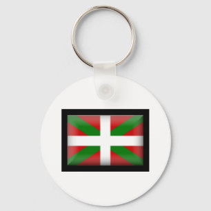 Basque Flag   País Vasco Keychain