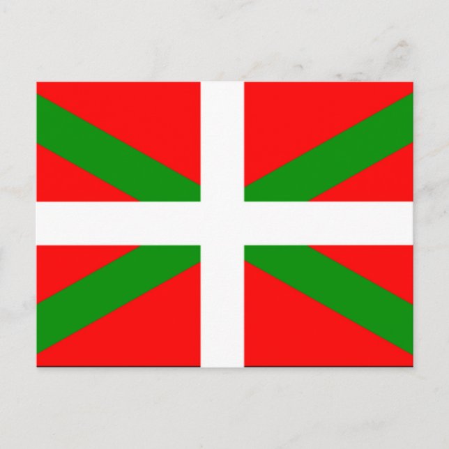Basque Flag Postcard (Front)