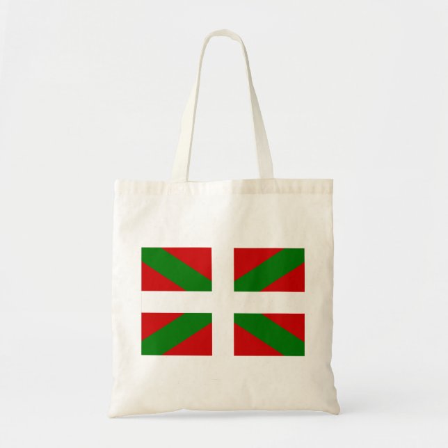 basque flag tote bag (Front)
