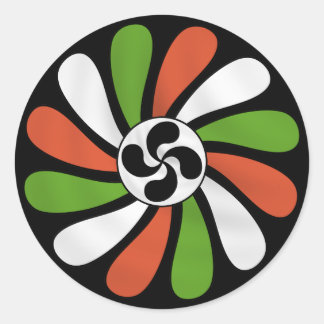 Basque Flower Sticker