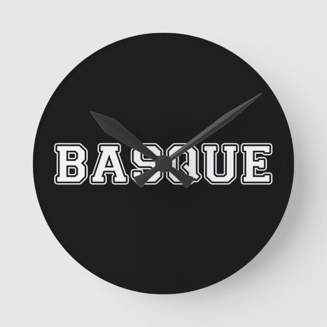 Basque Round Clock (Front)