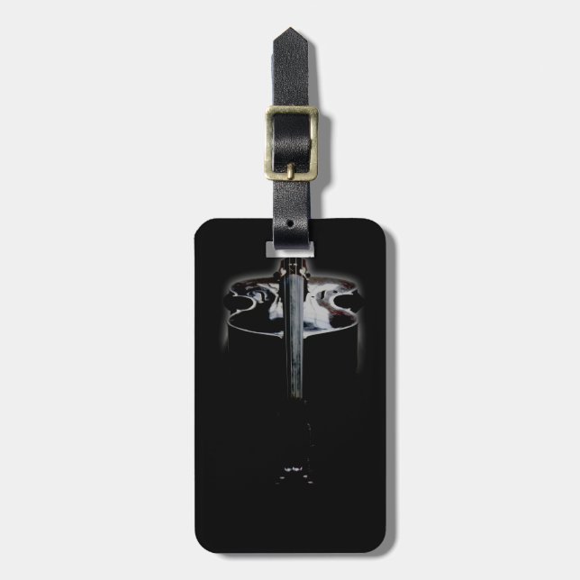 Bass 1 cd lta luggage tag (Front Vertical)