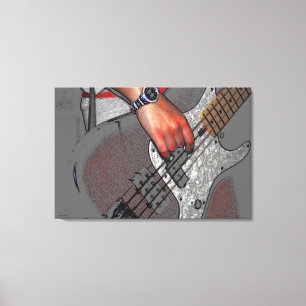 Bass 4 36x24 (90x60cm) waccn canvas print