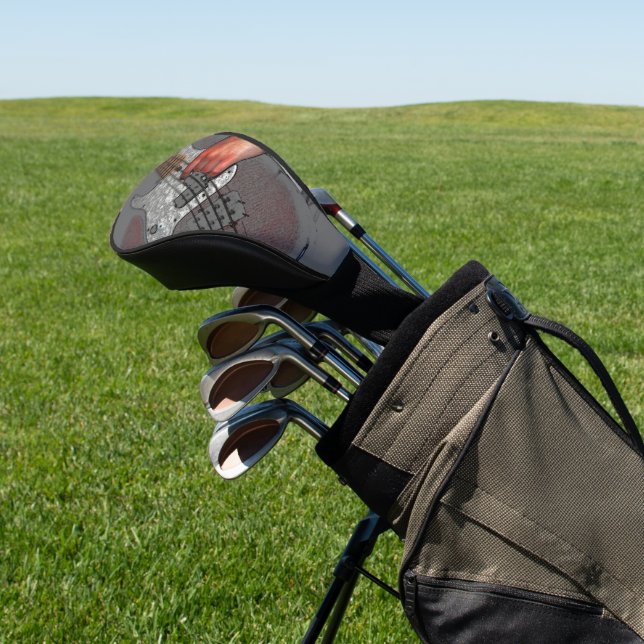 Bass 4 dccna golf head cover (In Situ)