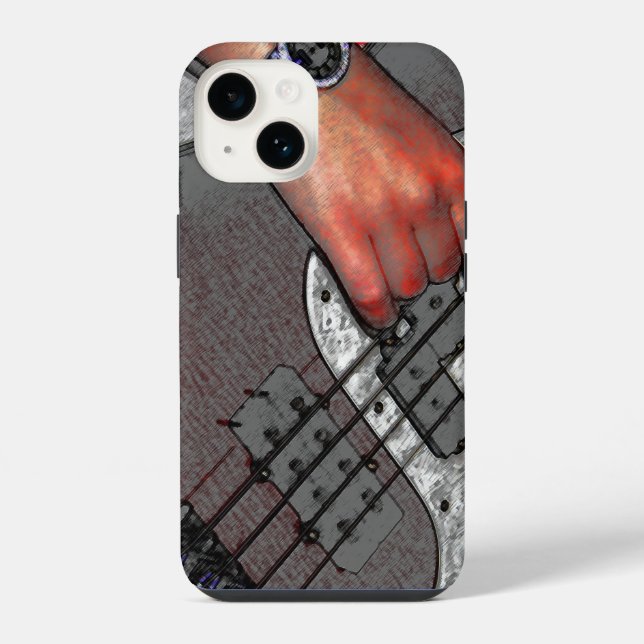 Bass 4 iphcna iPhone case (Back)