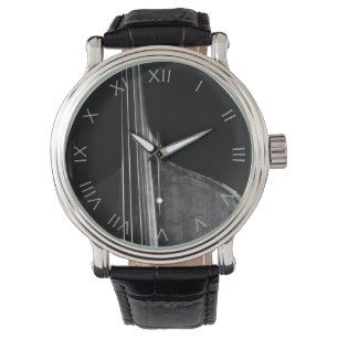Bass 5 Grey Roman Numbers Mens cn Watch
