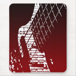 Bass-axe Mouse Pad