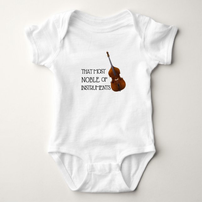 Bass Baby Bodysuit (Front)