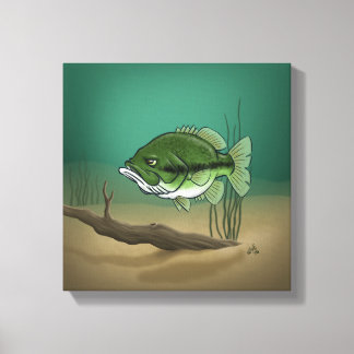 Bass Canvas Print