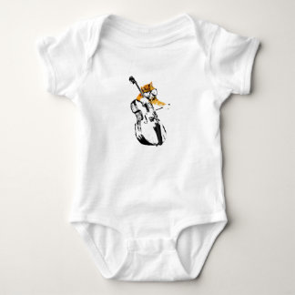 Bass Cat Baby Grow Bodysuit