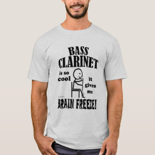 Bass Clarinet, Brain Freeze T-Shirt