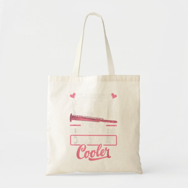 Bass Clarinet Clarinetist Clarinet Player Clarinet Tote Bag (Front)