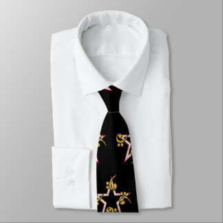 Bass Clef Bass Player Gift Tie