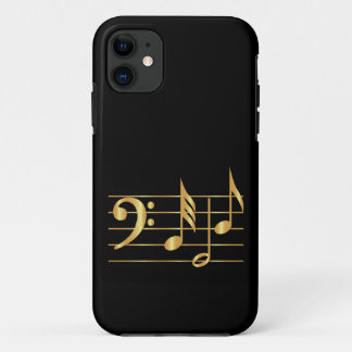 Bass clef iPhone 11 case