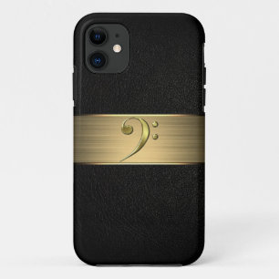 bass clef iphone case