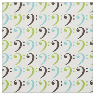 Bass Clef Music Musician Band Orchestra Choir Fabric