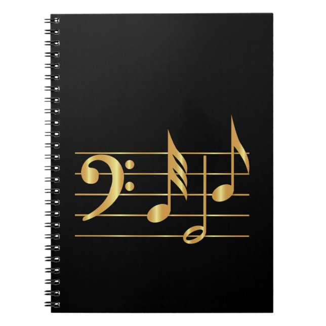 Bass clef notebook (Front)