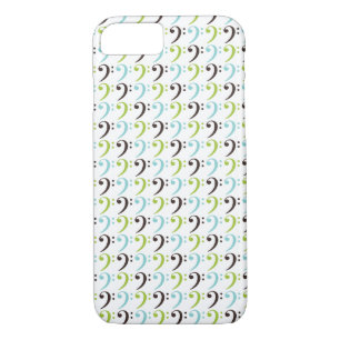 Bass Clef Pattern Case-Mate iPhone Case
