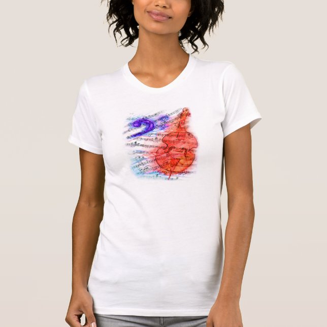 Bass cut sheet - Womans Shirt (Front)