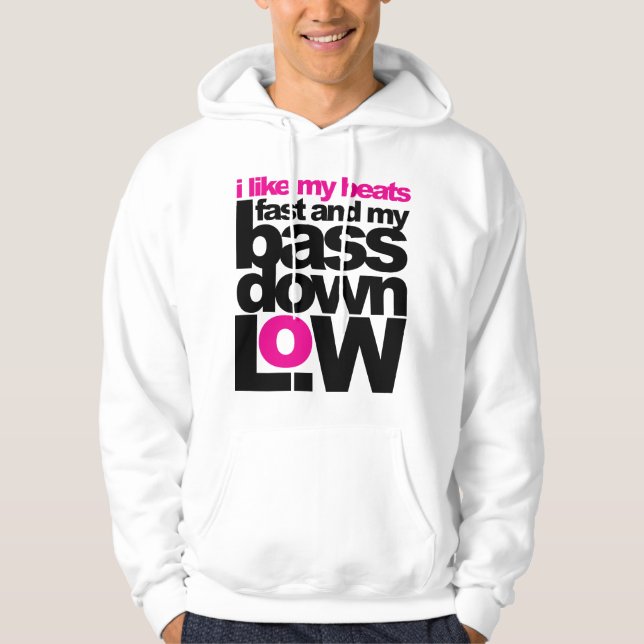 Bass Down Low Hoodie (Front)