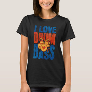 Bass Drum Set Cool Drummer Kit 10 T-Shirt