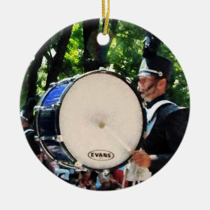 Bass Drums On Parade Ceramic Ornament