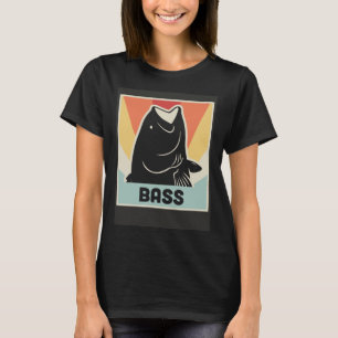 Bass Fish Freshwater Fishing & Bass Fishing T-Shirt