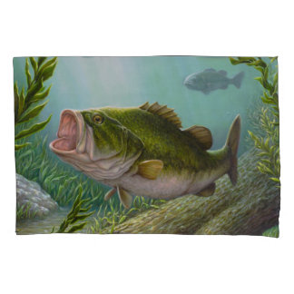 Bass Fish Pillowcase