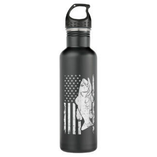 Bass Fishing Fish Usa  710 Ml Water Bottle