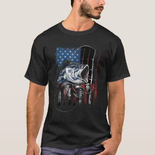 Bass Fishing Graphic T-Shirt