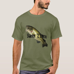 Bass Fishing Large Mouth Men's T-Shirt