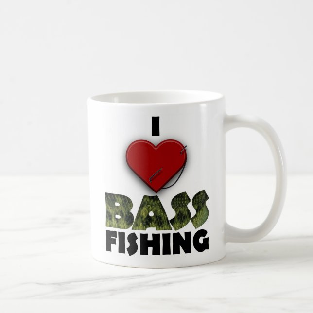 Bass Fishing Mug (Right)