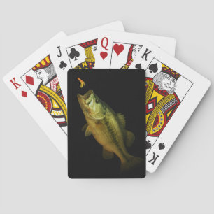 Bass Fishing Playing Cards