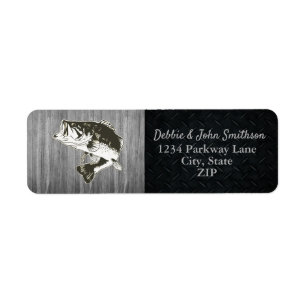 Bass Fishing Return Adresse Black Sports Hobby