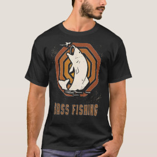 Bass Fishing Vintage Retro Classic Sport Love T-Shirt