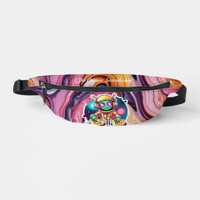 "Bass from Beyond" Fanny Pack (Front)