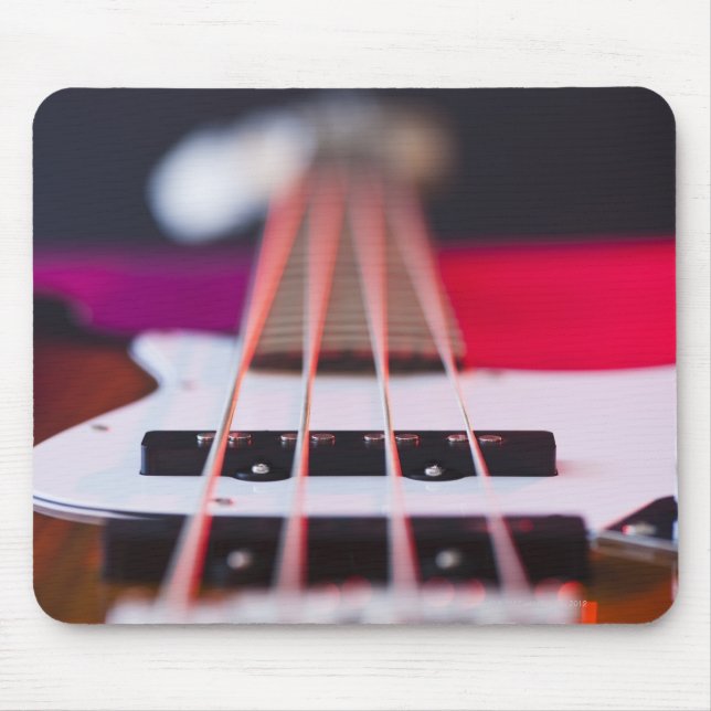 Bass Guitar 3 Mouse Pad (Front)
