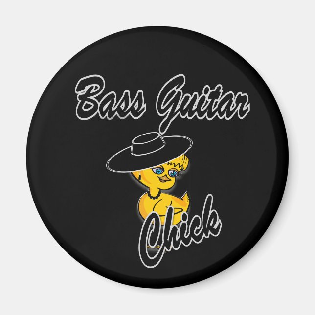 Bass Guitar #4 Magnet (Front)