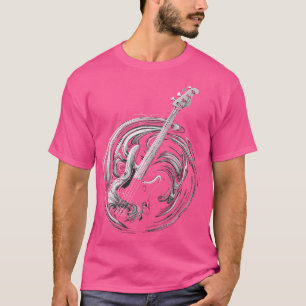 Bass Guitar Art T-Shirt
