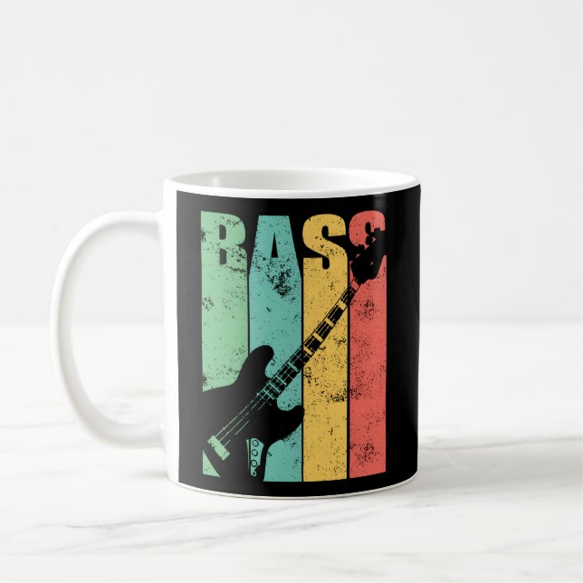 Bass Guitar Coffee Mug (Left)