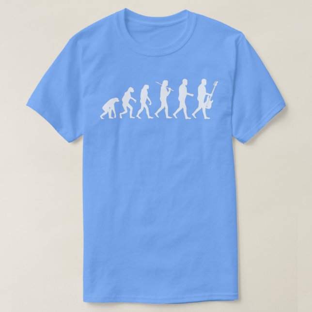 Bass guitar evolution  T-Shirt (Design Front)