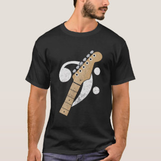 Bass Guitar Headstock Bassist And Bass Player T-Shirt