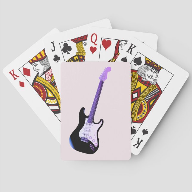 Bass Guitar , Music Poker Playing Cards (Back)