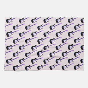 Bass Guitar , Music Tea Towel