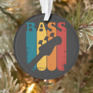 Bass Guitar Ornament