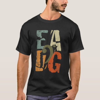 Bass guitar player EADG bass clef T-Shirt