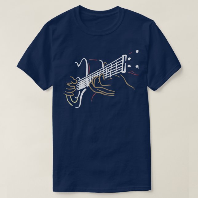 Bass Guitar Player Music Guitarist Musician Rock C T-Shirt (Design Front)