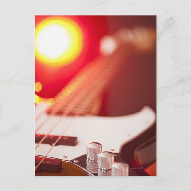 Bass Guitar Postcard (Front)