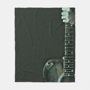 Bass guitarist gifts fleece blanket