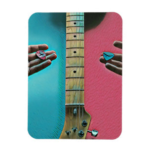 Bass guitarist gifts magnet